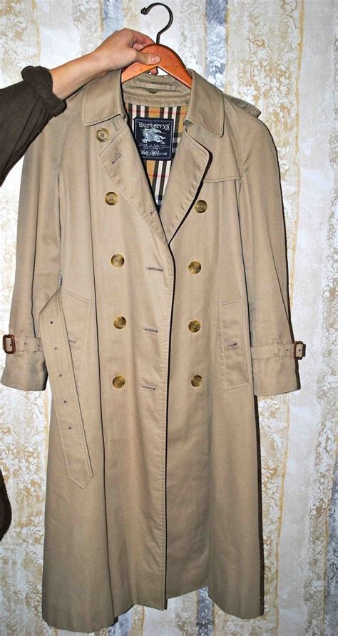 vintage burberry coat